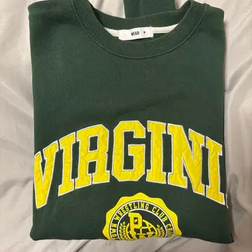 WEGO VIRGINIA 크루넥 트레이닝복