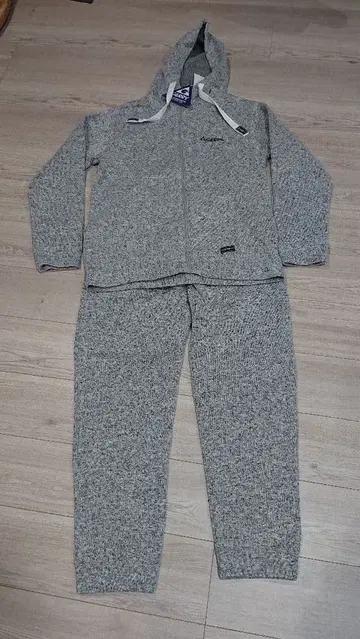 GERRY 후드 부착 상하의 세트 그레이