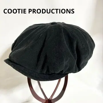 COOTIE PRODUCTIONS 헌팅 캡 코듀로이 블랙