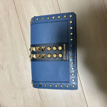 마이클코어스 숄더백 블루