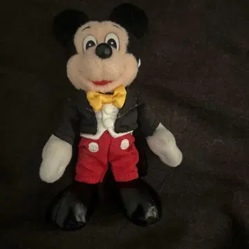 미키마우스 35주년 인형 배지 레트로