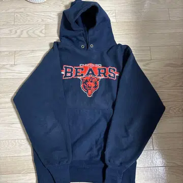(레어) USA제 리버스 위브 후드티 시카고 베어스