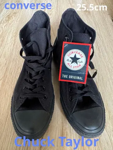 Converse Chuck Taylor 캔버스 블랙 하이컷
