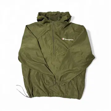 Champion 나일론 자켓 올리브