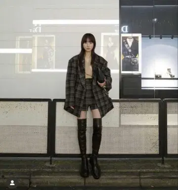 CLANE OVER SHOULDER PEAKED LAPEL COAT