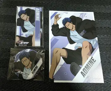 쿠로코의 농구 파쿠르 아크릴 플레이트 캔뱃지 아오미네 다이키