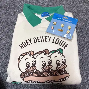 HUEY DEWEY LOUIE 맨투맨 트레이닝복 디즈니 반지 세트