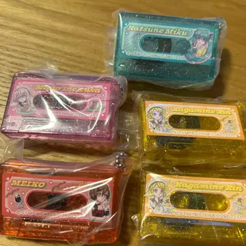 카세트 테이프 참 하츠네 미쿠 4종류