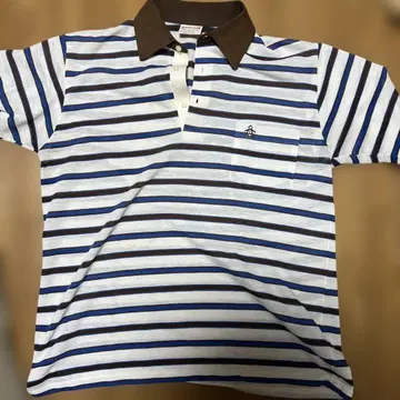 Grand Slam 스트라이프 피케 셔츠 L 그랜드슬램 usa제