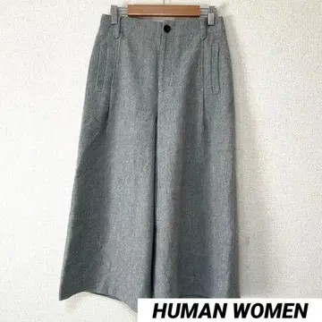 휴먼 우먼 SS 가우초 팬츠 여성용 울 혼방