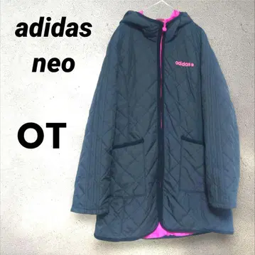 아디다스 네오 퀼팅 자켓 코트 충전솜 [ OT ] L~LL