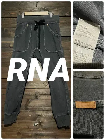 R.N.A. 여성용 M 조거 팬츠 데님 팬츠