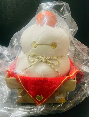 디즈니 베이맥스 설날 카가미모치 봉제 인형