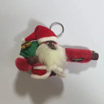 키플링 고릴라 크리스마스 산타클로스 키링 마스코트