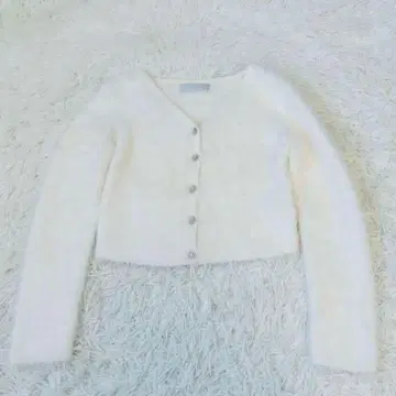 CELFORD 퍼 니트 가디건