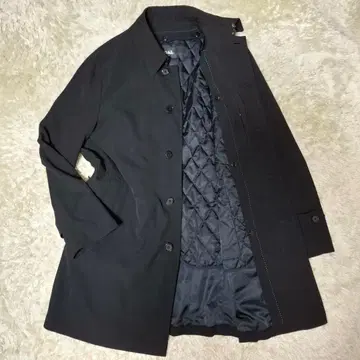 리 스텐카라 코트 블랙 L 충전솜 퀼팅 라이너 포함