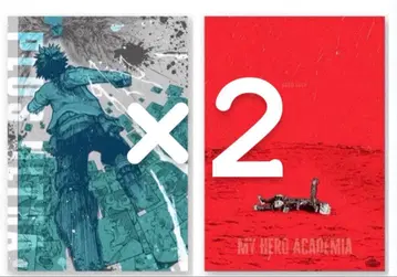 나의 히어로 아카데미아 원화전 A2 아트 포스터 2개 세트