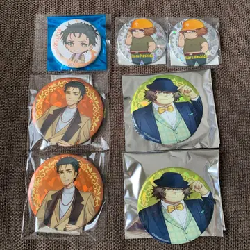 슈타게 오카베 린타로 하시모토 이타루 캔뱃지 7점