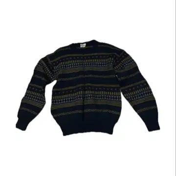 구제 의류 패턴 니트