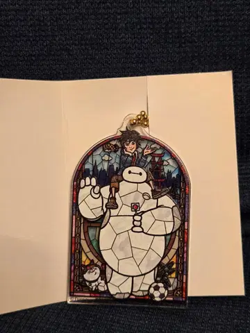 2층 아크릴 키링 베이맥스