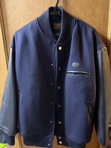 FAT skookum 바시티 자켓 가죽 SKYNNY