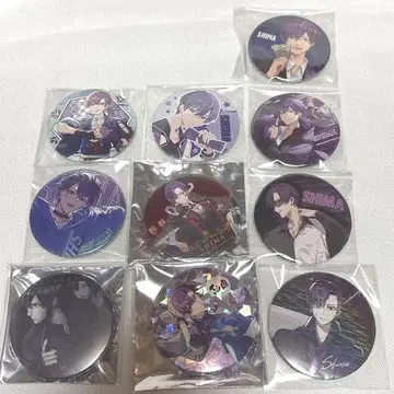 우라시마사카타센 시마 캔뱃지