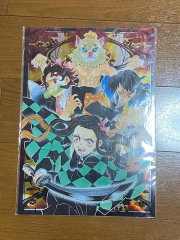 귀멸의 칼날 클리어 포스터