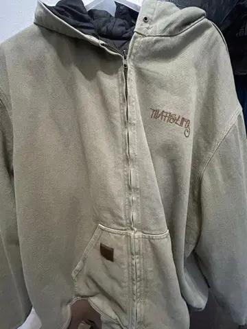 THRILL LIFE 후드 부착 자켓 그레이