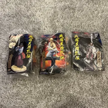 전국 영웅 열전 피규어 3체 세트