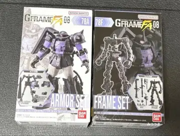 건담 G 프레임 FA 08 기동동형 자크 II (검은 삼연성 사양) 세트