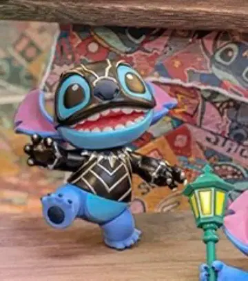 마블 스티치 콜라보 블랙팬서