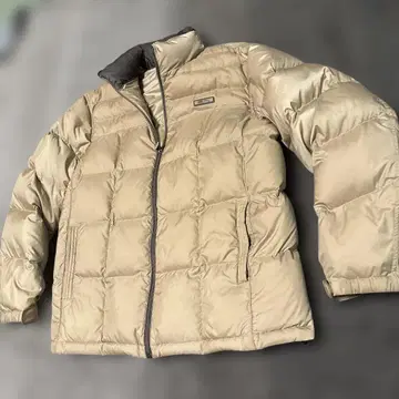퍼스트 다운 다운 자켓 L 사이즈 베이지
