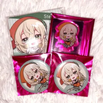 컴퍼스 스텔리아 캔뱃지 아크릴 스탠드 코스터