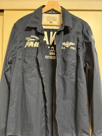 AVIREX 밀리터리 자켓 네이비 U.S. NAVY