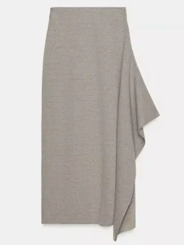 ZARA 비대칭 미디 스커트