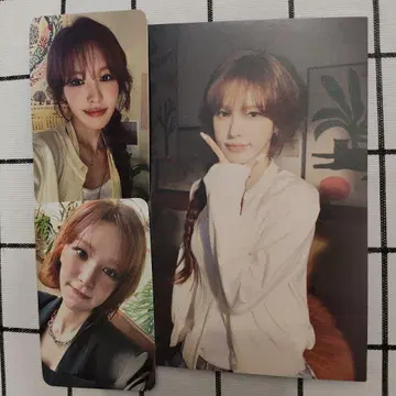 Wendy 입장 혜택 트레이딩 카드 엽서