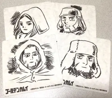 골든 카무이 바실리 그림 그리기 코스터