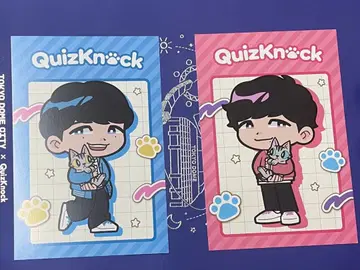 동문언 QuizKnock 마네키네코 엽서 특전 퀴즈노크