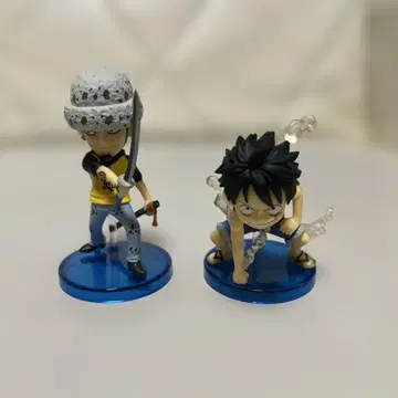 원피스 루피 트라팔가 로우 피규어 세트 월드 컬렉션