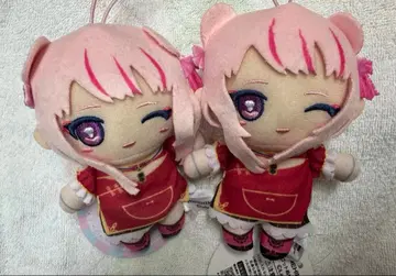 히메히나 HIMEHINA 다나카 히메 라운드 원 봉제 인형 키링