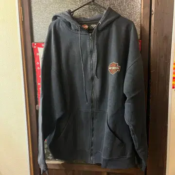 할리데이비슨 XL 후드 부착 후드티