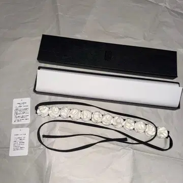 FETICO 페티코 ROSE CHOKER 초커 WHITE