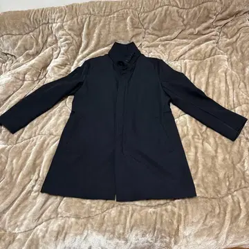 REGAL 블랙 스텐카라 코트