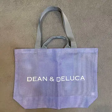 DEAN & DELUCA 메쉬 토트백 보라색