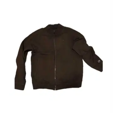 Champion brown 지퍼 후드티