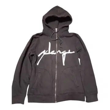 90s XLARGE 로고 풀 집업 집업 후드티 초기 우라하라