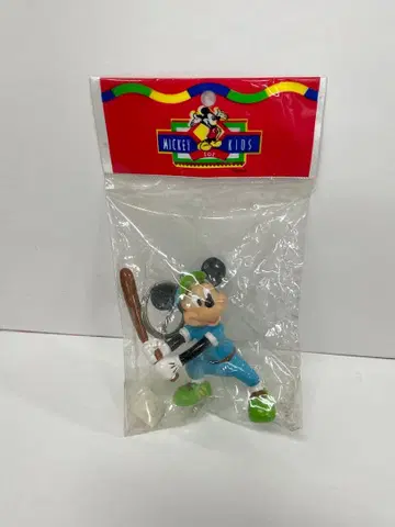 미키마우스 배팅 피규어 키링 야구