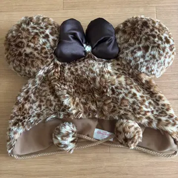 디즈니 미니 팬캡 레오파드 무늬