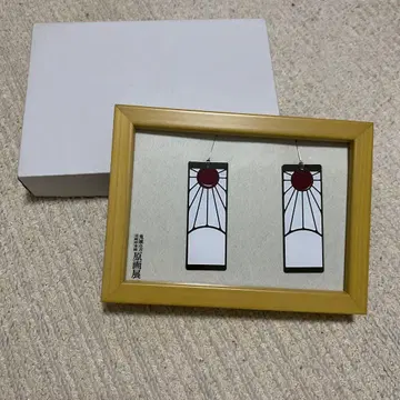 귀멸의 칼날 원화전 카마도 탄지로의 귀걸이 액자 Ver. 새상품