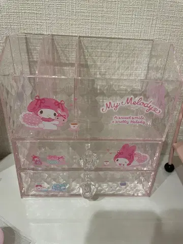 마이멜로디 수납 소품함 서랍장